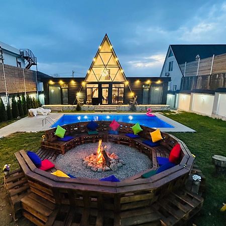 Qafqaz Mountside Chalet Gabala Eksteriør bilde