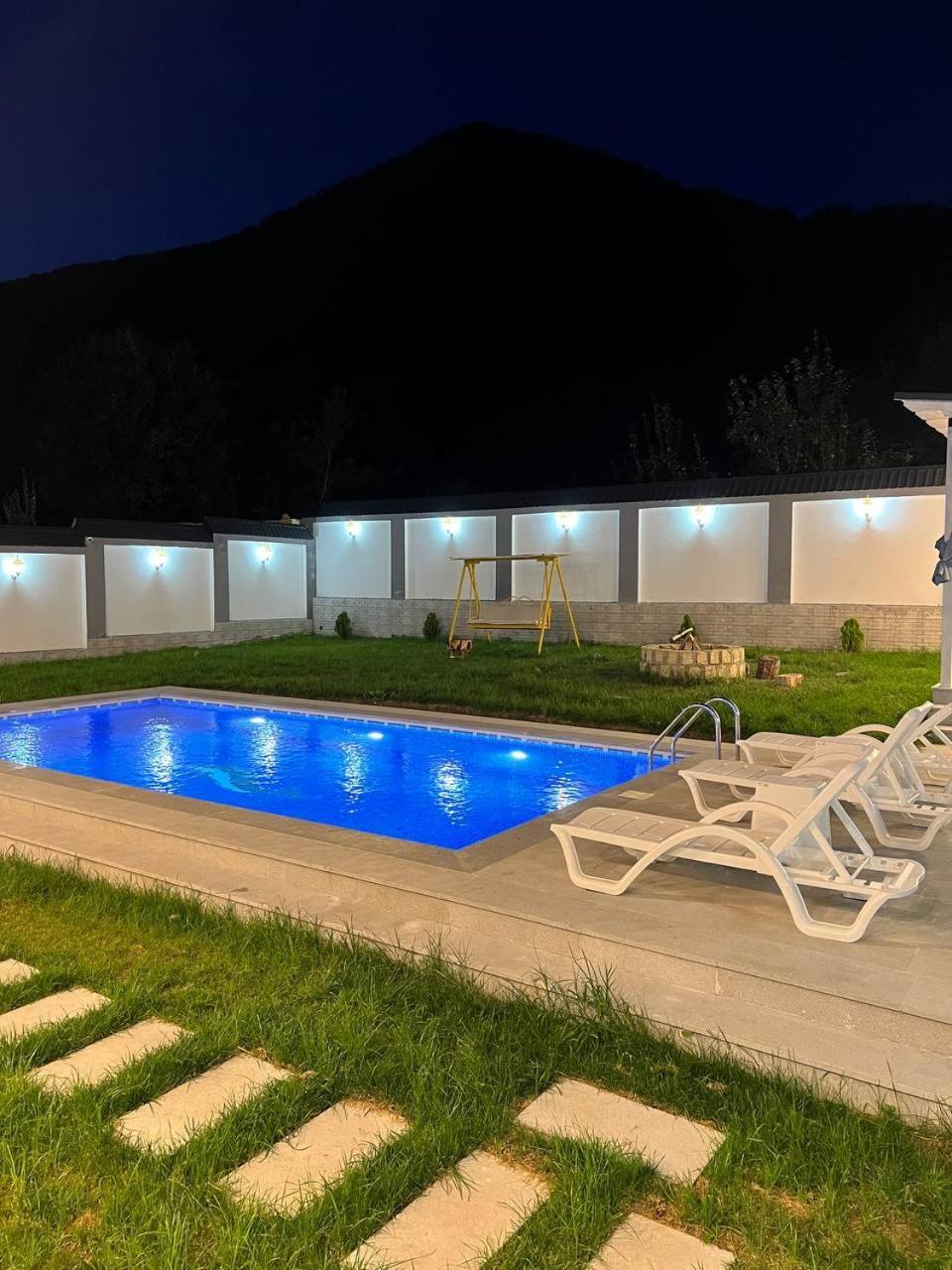 Qafqaz Mountside Chalet Gabala Eksteriør bilde