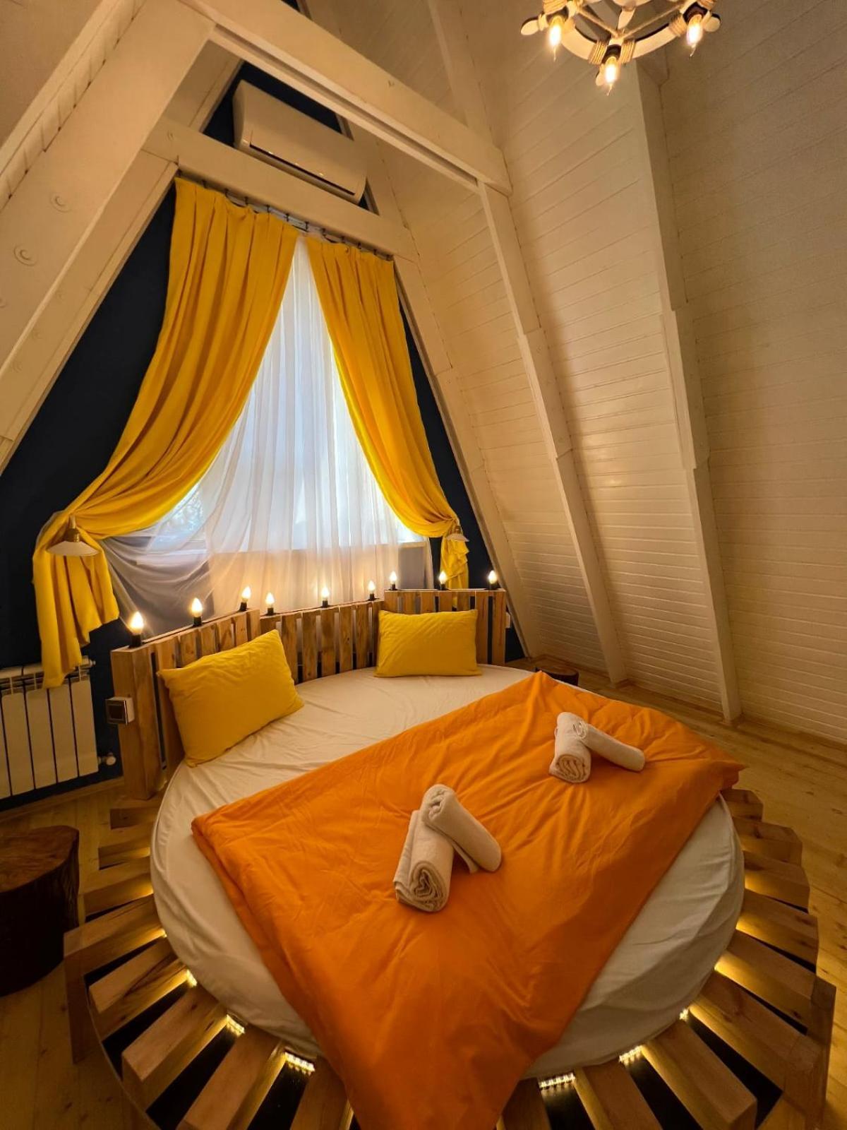 Qafqaz Mountside Chalet Gabala Eksteriør bilde