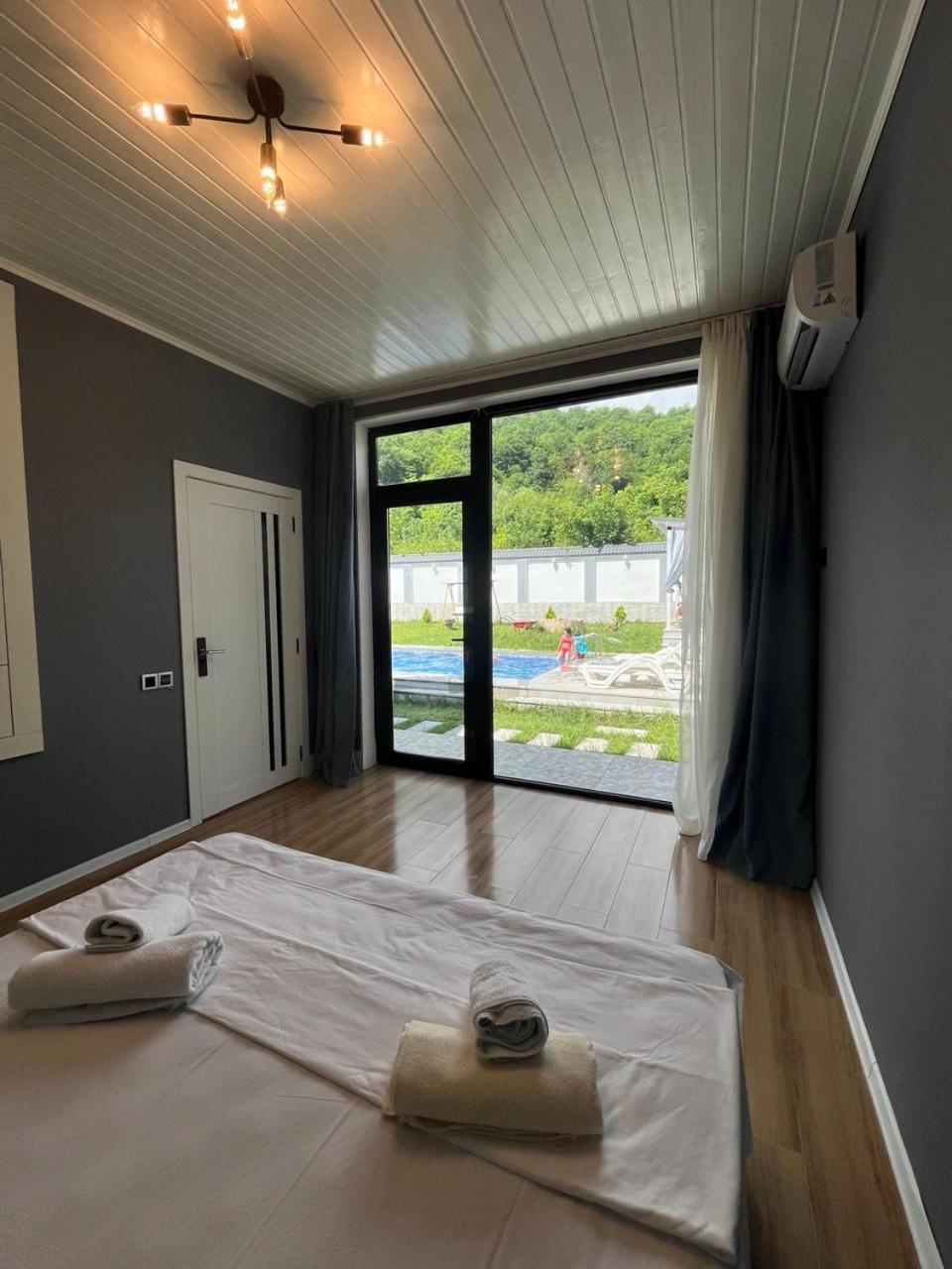 Qafqaz Mountside Chalet Gabala Eksteriør bilde