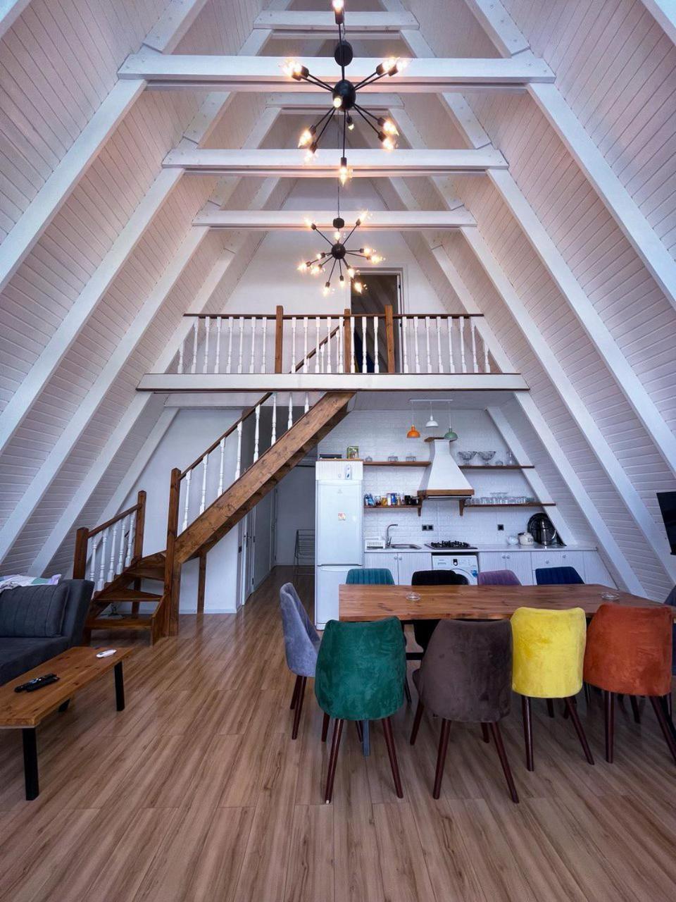 Qafqaz Mountside Chalet Gabala Eksteriør bilde