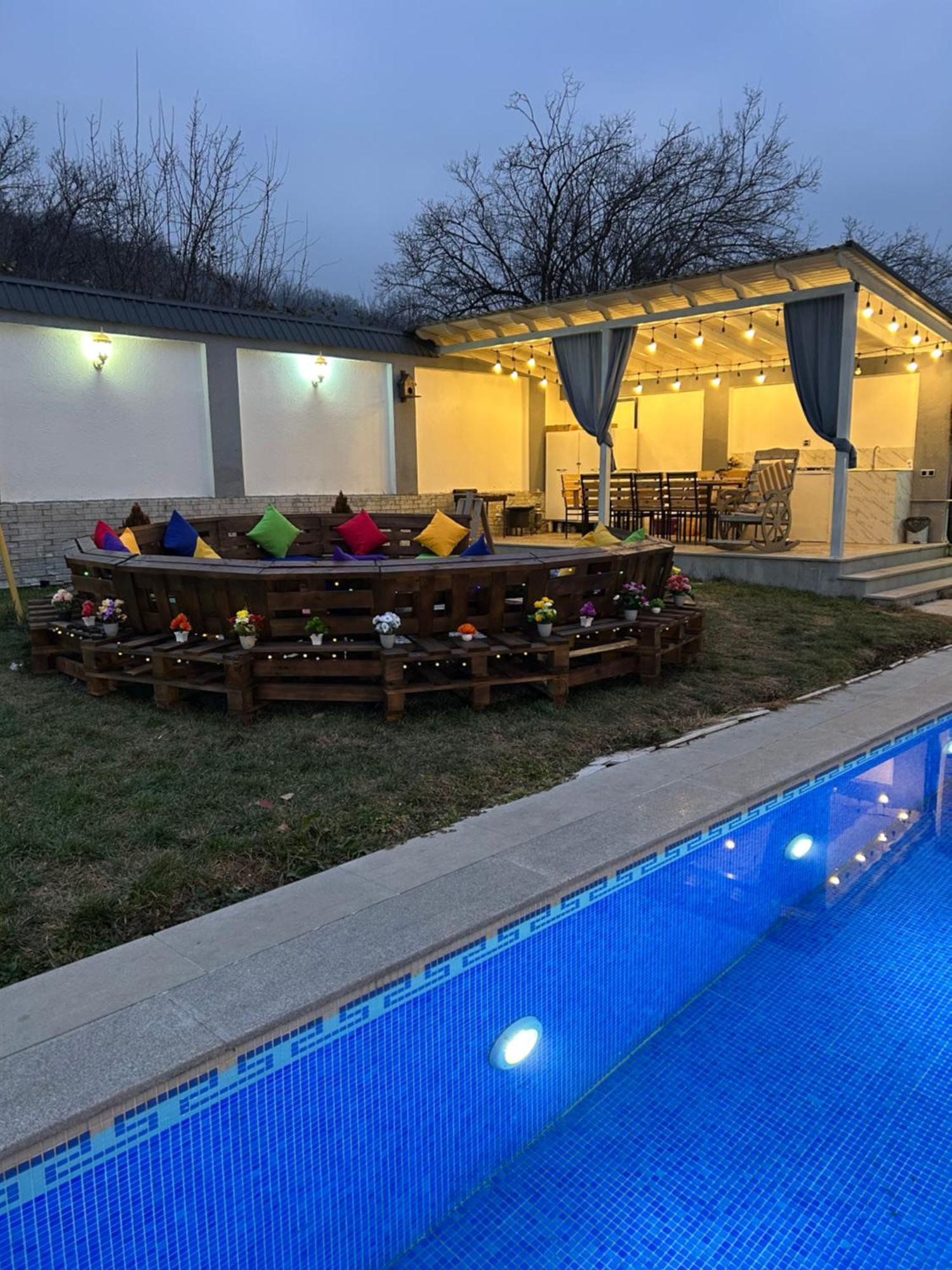Qafqaz Mountside Chalet Gabala Eksteriør bilde