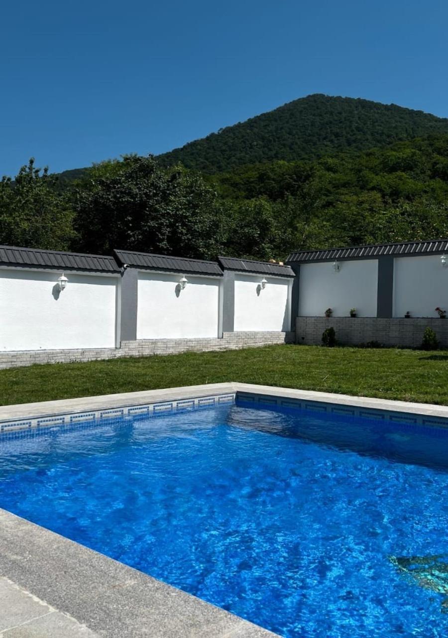 Qafqaz Mountside Chalet Gabala Eksteriør bilde