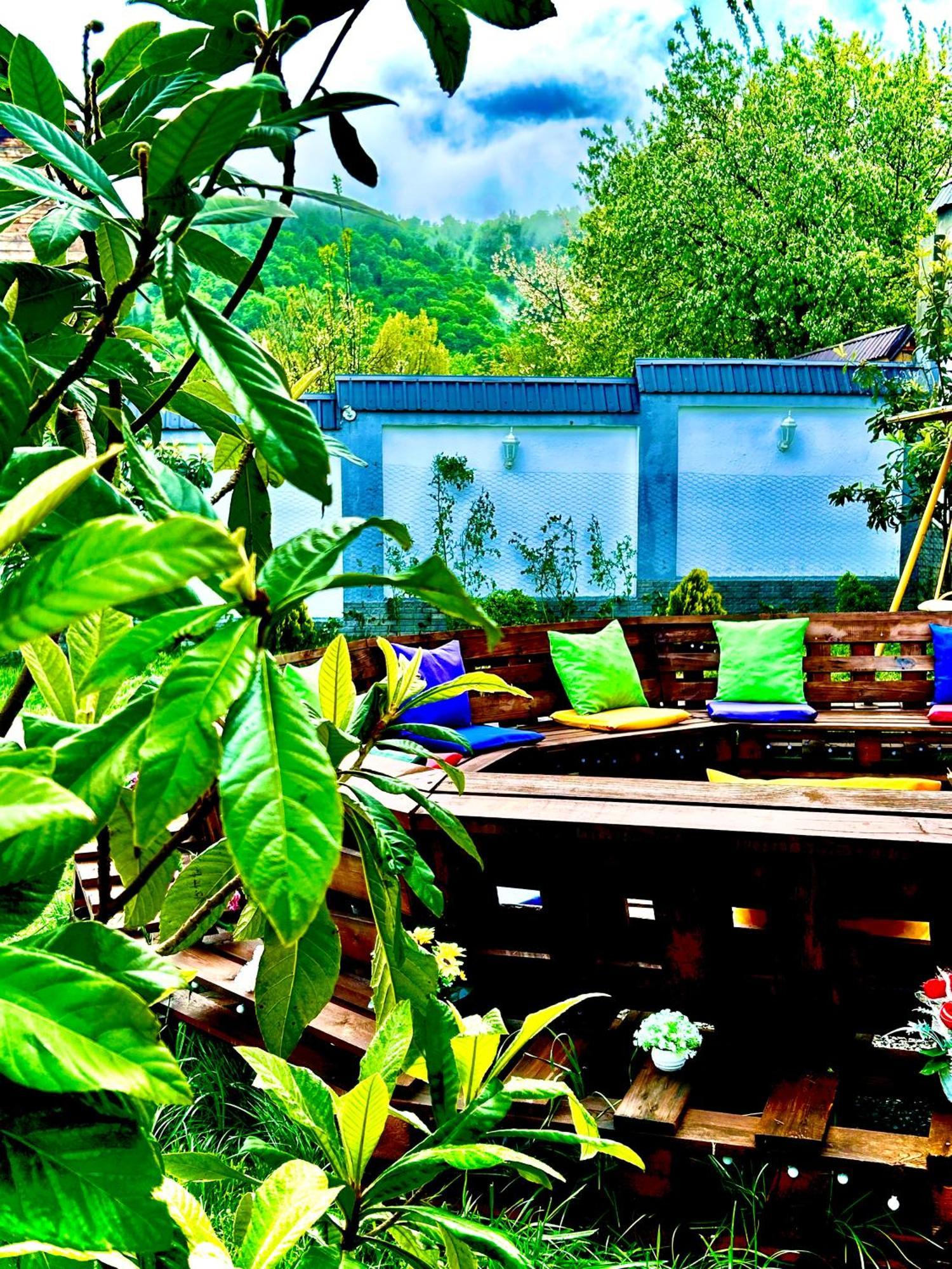 Qafqaz Mountside Chalet Gabala Eksteriør bilde
